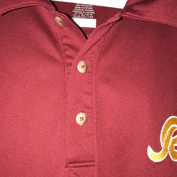 Men’s NFL Redskins Reebok Polo - Picture 2 of 13